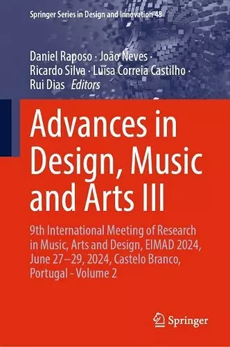 Advances in Design, Music and Arts III cover