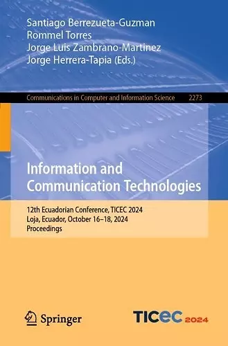 Information and Communication Technologies cover