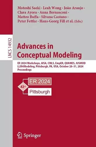 Advances in Conceptual Modeling cover