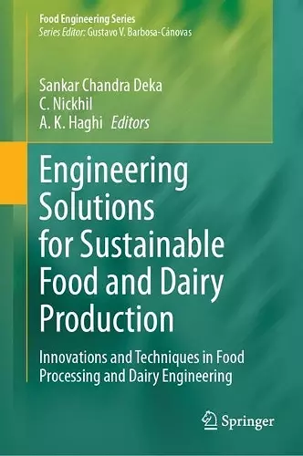 Engineering Solutions for Sustainable Food and Dairy Production cover