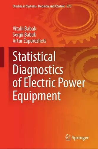Statistical Diagnostics of Electric Power Equipment cover