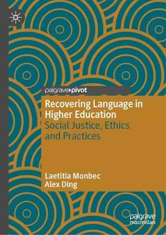Recovering Language in Higher Education cover