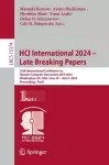 HCI International 2024 – Late Breaking Papers cover