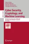 Cyber Security, Cryptology, and Machine Learning cover