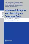 Advanced Analytics and Learning on Temporal Data cover