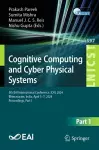 Cognitive Computing and Cyber Physical Systems cover