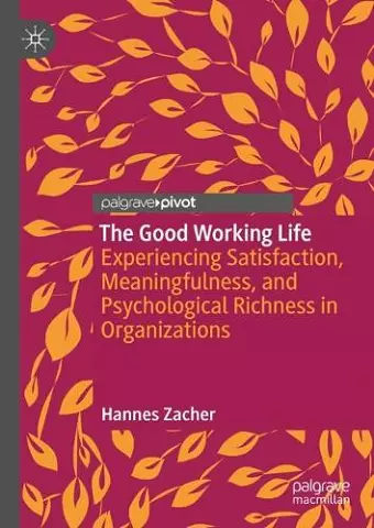 The Good Working Life cover