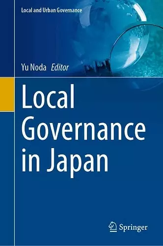 Local Governance in Japan cover