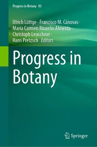 Progress in Botany Vol. 85 cover