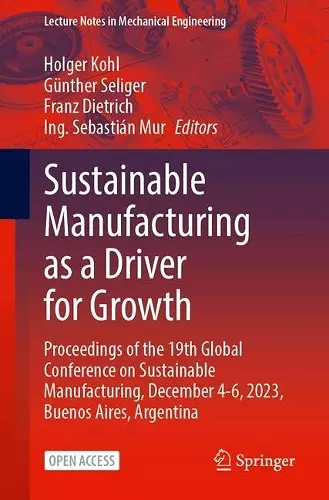 Sustainable Manufacturing as a Driver for Growth cover
