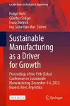 Sustainable Manufacturing as a Driver for Growth cover
