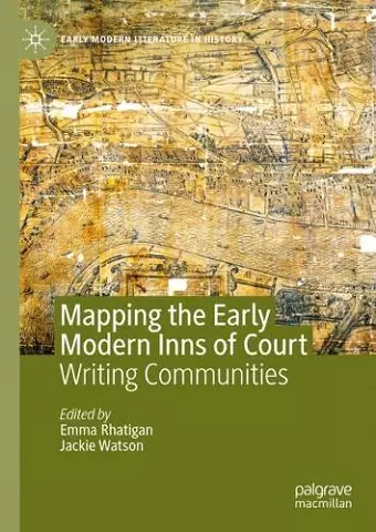 Mapping the Early Modern Inns of Court cover