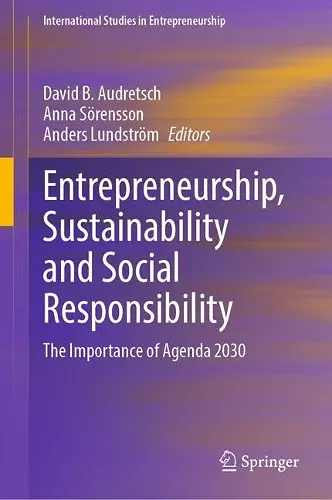 Entrepreneurship, Sustainability and Social Responsibility cover