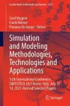 Simulation and Modeling Methodologies, Technologies and Applications cover