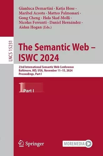 The Semantic Web – ISWC 2024 cover