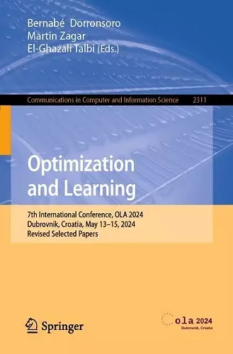 Optimization and Learning cover