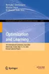 Optimization and Learning cover