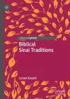 Biblical Sinai traditions cover