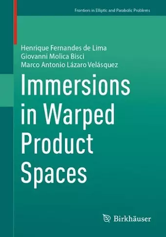 Immersions in Warped Product Spaces cover
