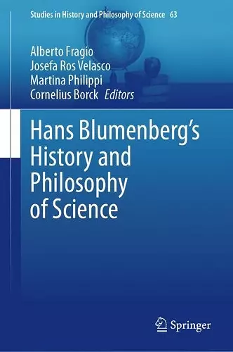 Hans Blumenberg's History and Philosophy of Science cover