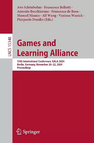 Games and Learning Alliance cover