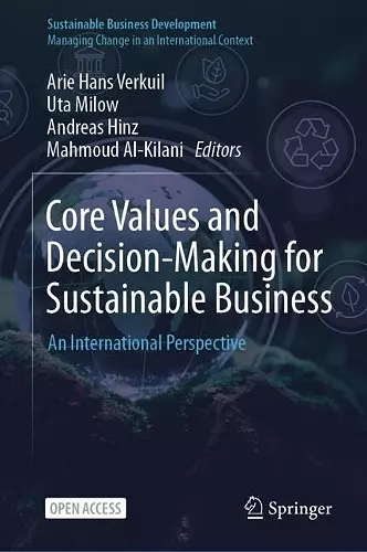 Core Values and Decision-Making for Sustainable Business cover