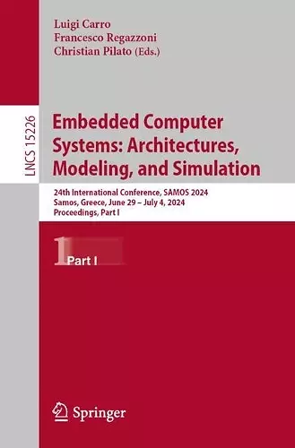 Embedded Computer Systems: Architectures, Modeling, and Simulation cover