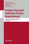 Product-Focused Software Process Improvement cover