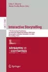 Interactive Storytelling cover