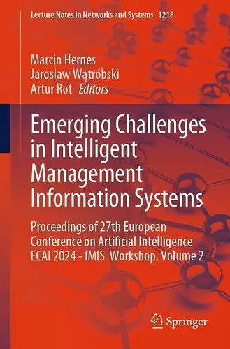 Emerging Challenges in Intelligent Management Information Systems cover