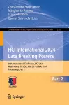 HCI International 2024 – Late Breaking Posters cover