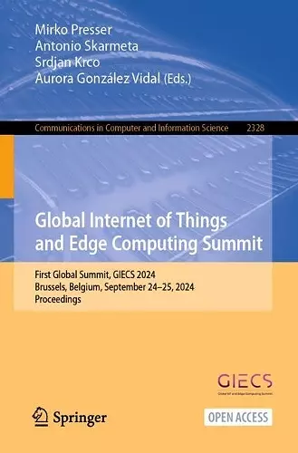 Global Internet of Things and Edge Computing Summit cover
