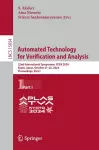 Automated Technology for Verification and Analysis cover