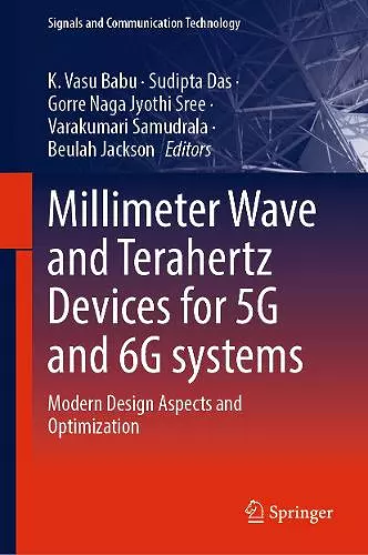 Millimeter Wave and Terahertz Devices for 5G and 6G systems cover