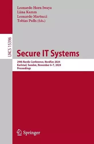 Secure IT Systems cover