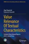 Value Relevance Of Textual Characteristics cover