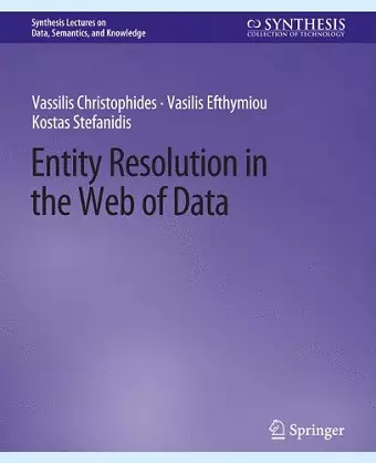 Entity Resolution in the Web of Data cover