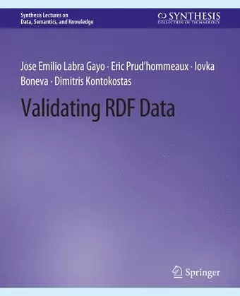 Validating RDF Data cover