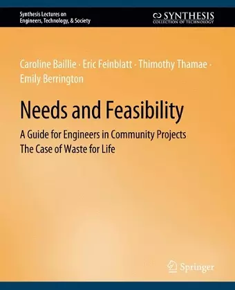 Needs and Feasibility cover