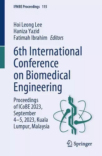 6th International Conference on Biomedical Engineering cover
