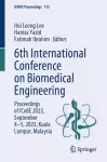 6th International Conference on Biomedical Engineering cover