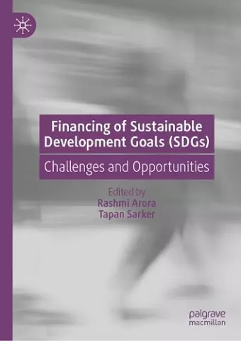 Financing of Sustainable Development Goals (SDGs) cover