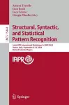 Structural, Syntactic, and Statistical Pattern Recognition cover