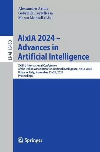 AIxIA 2024 – Advances in Artificial Intelligence cover