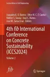 4th fib International Conference on Concrete Sustainability (ICCS2024) cover