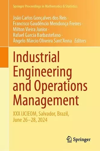 Industrial Engineering and Operations Management cover