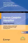 Human-Computer Interaction. Design and Research cover