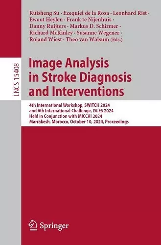 Image Analysis in Stroke Diagnosis and Interventions cover