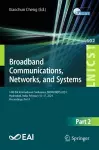 Broadband Communications, Networks, and Systems cover