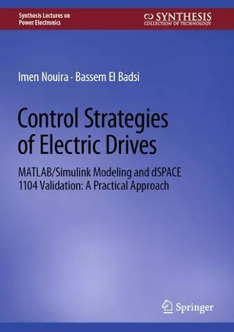 Control Strategies of Electric Drives cover